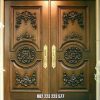 Pintu Rumah Klasik Ukir Mewah Kayu Jati